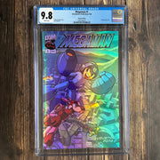 Megaman #1 CGC 9.8 1st app of Mega Man, Holofoil edition