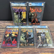 Walking Dead 9 Total Slabs (#116-119 & #121-126)