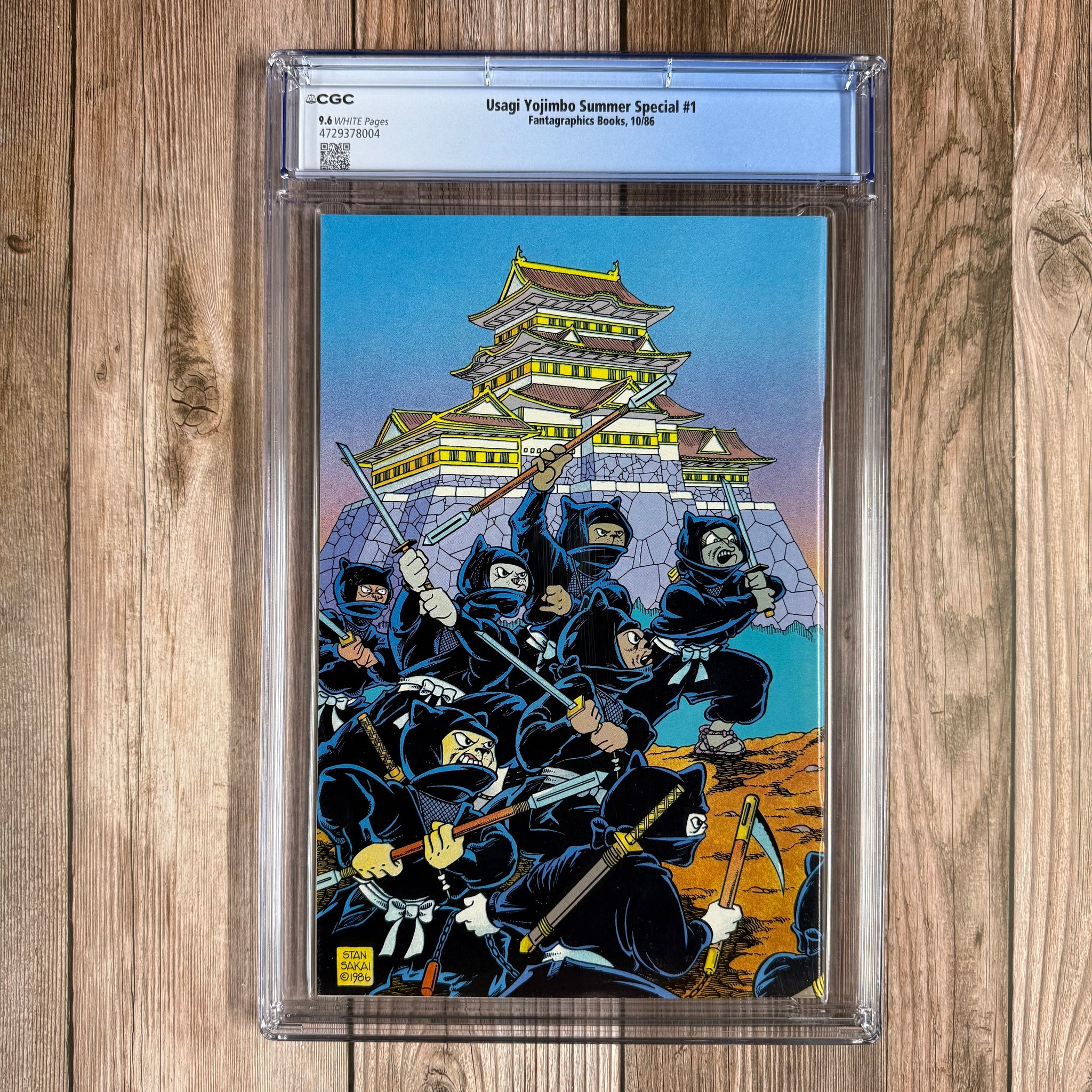 Usagi Yojimbo Summer Special #1 CGC 9.6 WP 1st Reprint of Usagi