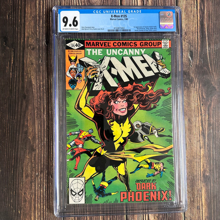 X-Men #135 CGC 9.6 2nd app of Jean Grey as The Dark Phoenix