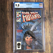 New Mutants #18 CGC 9.8 WP, 1st cameo app of Warlock