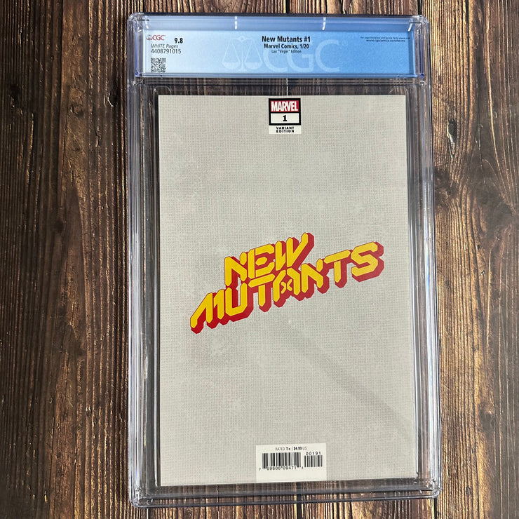 New Mutants #1 CGC 9.8 1:200 Lau "Virgin" Edition