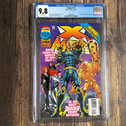 X-Man #15 CGC 9.8 1st cameo app of Onslaught, obscured by shadows