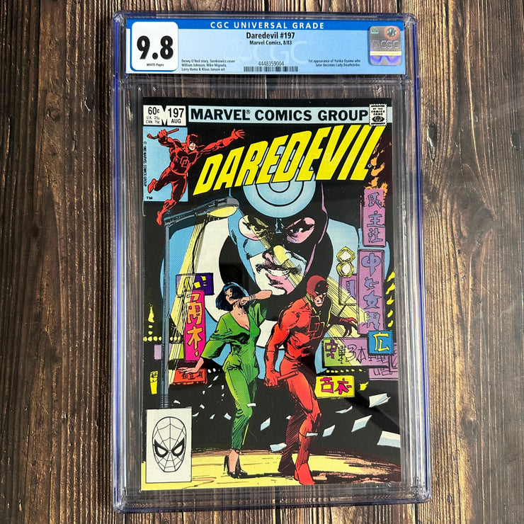 Daredevil #197 CGC 9.8 1st app of Yuriko Oyama, later becomes Lady Deathstrike