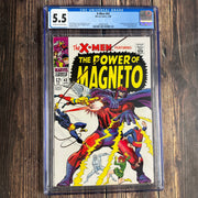 X-Men #43 CGC 5.5 Magneto, Toad, Quicksilver & Scarlet Witch app