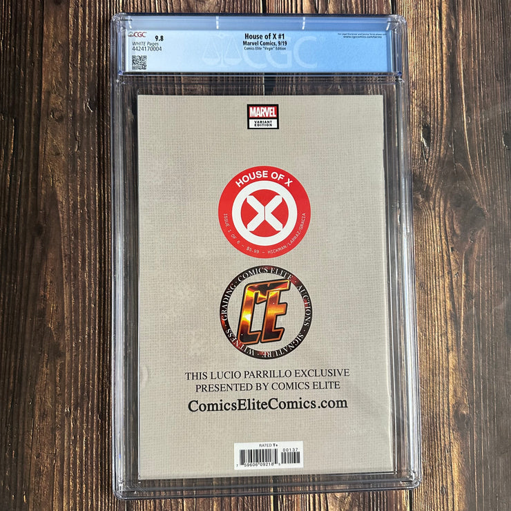 House of X #1 CGC 9.8 Comics Elite "Virgin" Edition