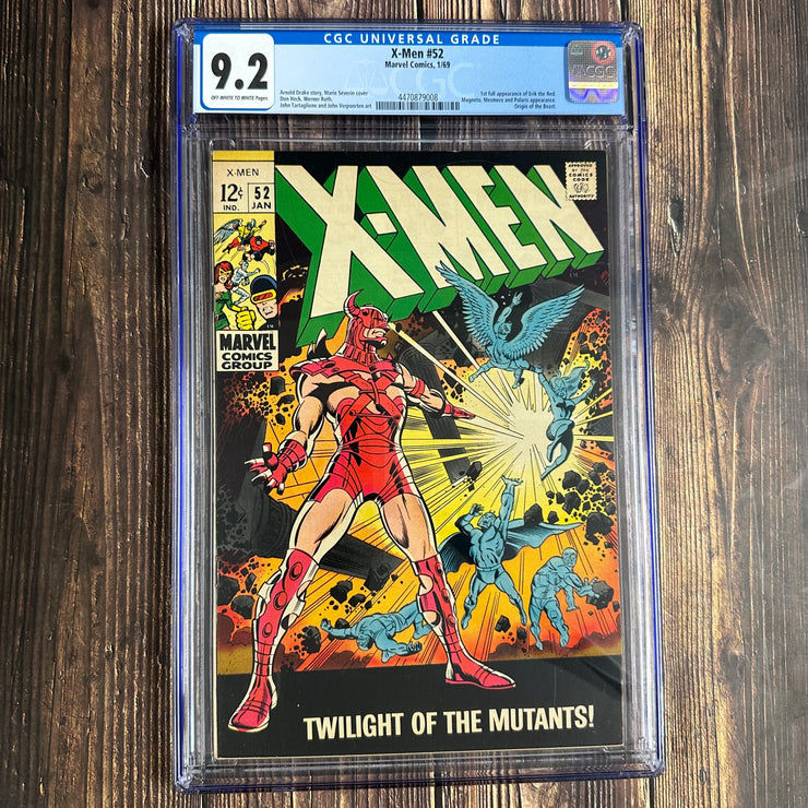 X-Men #52 CGC 9.2 Cyclops disguised as Erik the Red