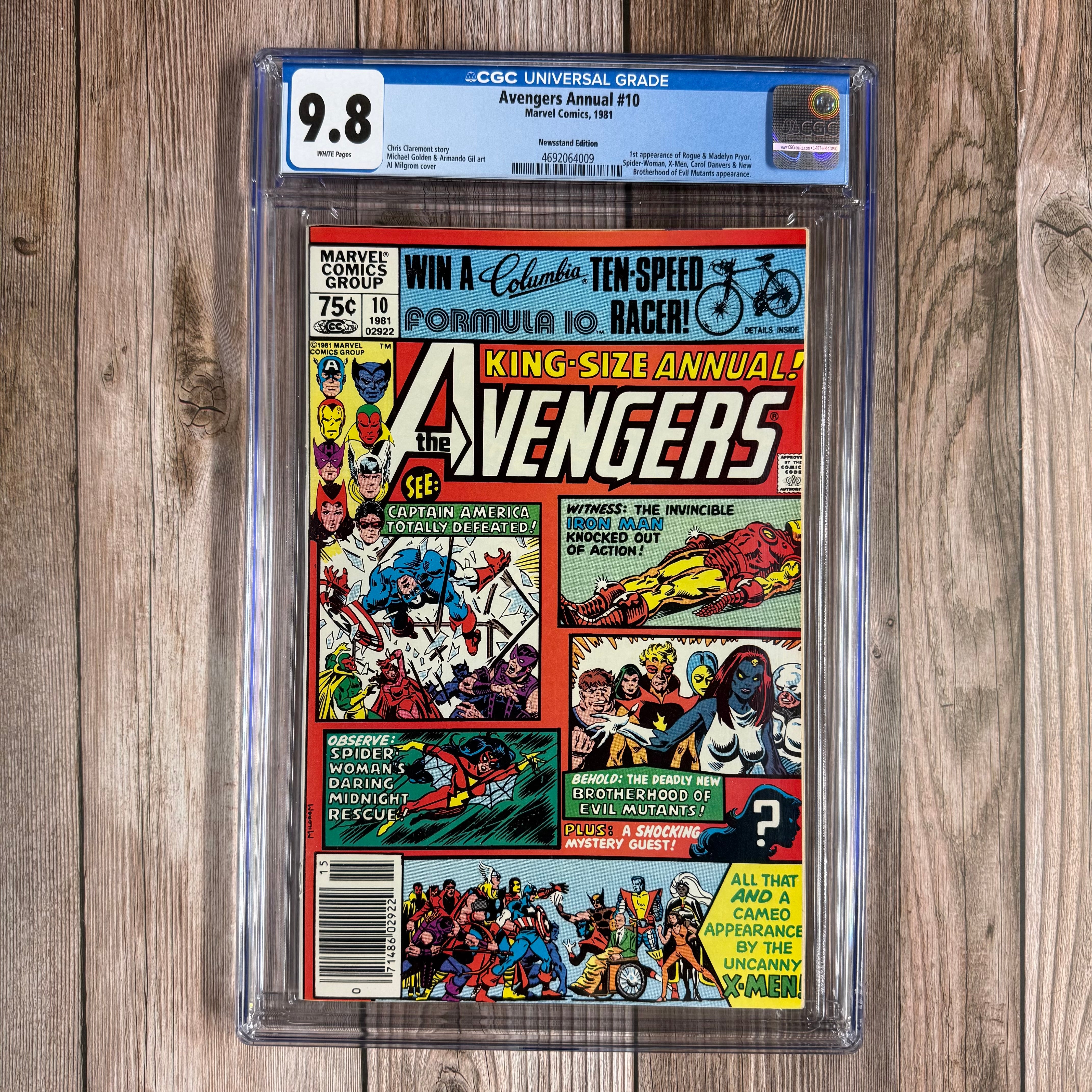 Oscilio FaB Marvel CF 英語版 9.6 CGC FREE COMIC BOOK DAY FCBD AVENGERS X-MEN #1 MOMOKO 1:1000 その他