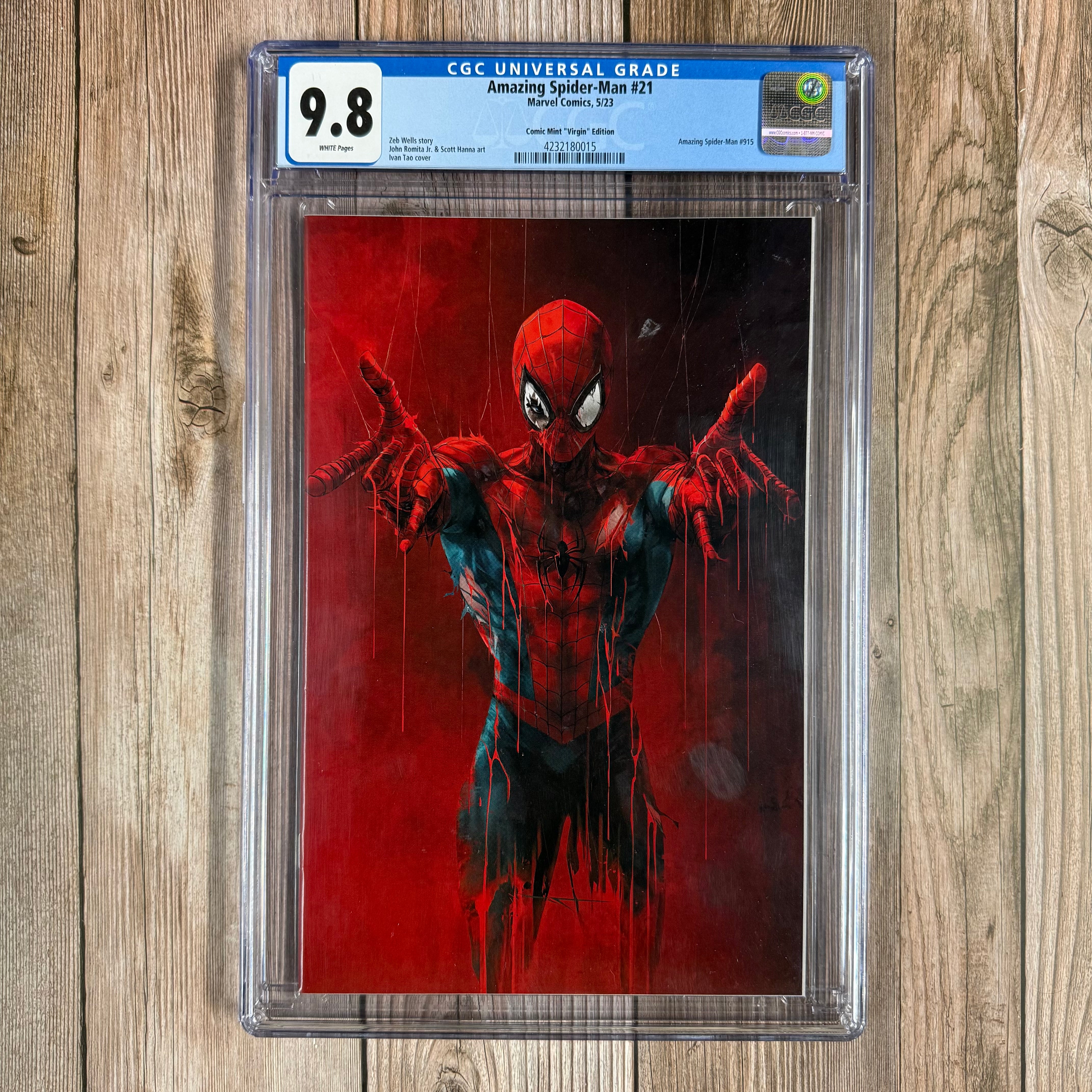 Amazing Spider-Man #21 CGC 9.8 WP Comic Mint 