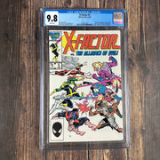 X-Factor #5 CGC 9.8 WP, 1st cameo app of Apocalypse