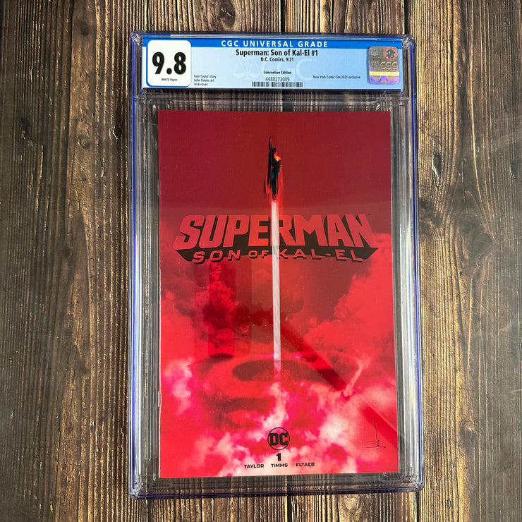 Superman: Son of Kal-El #1 CGC 9.8 Convention Edition