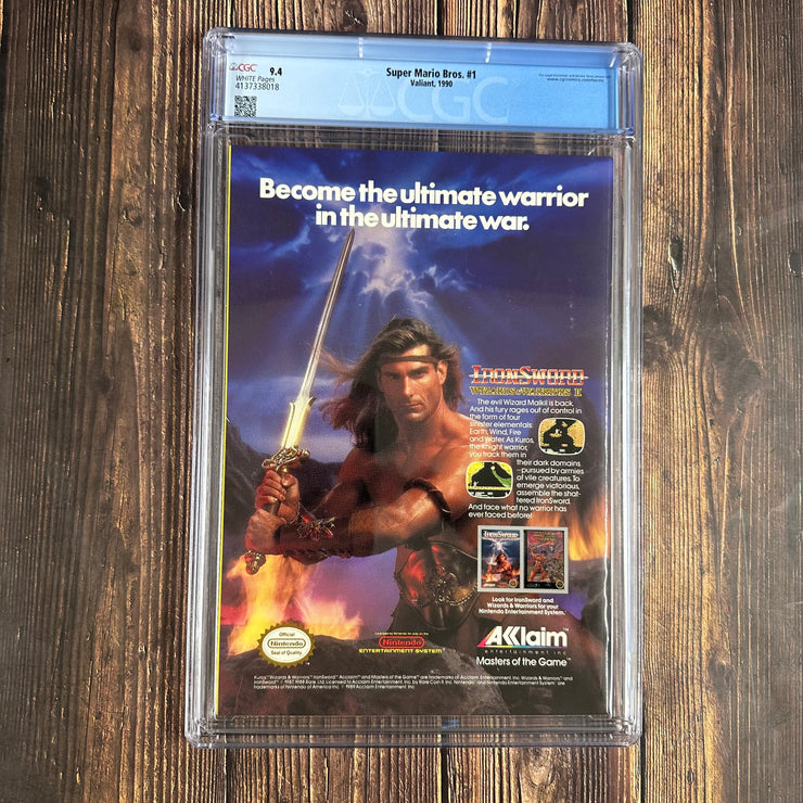 Super Mario Bros. #1 CGC 9.4 1st Limited Series about the Nintendo video game Franchise