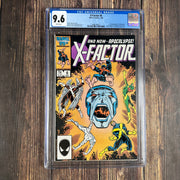 X-Factor #6 CGC 9.6 WP, 1st full app & cover of Apocalypse