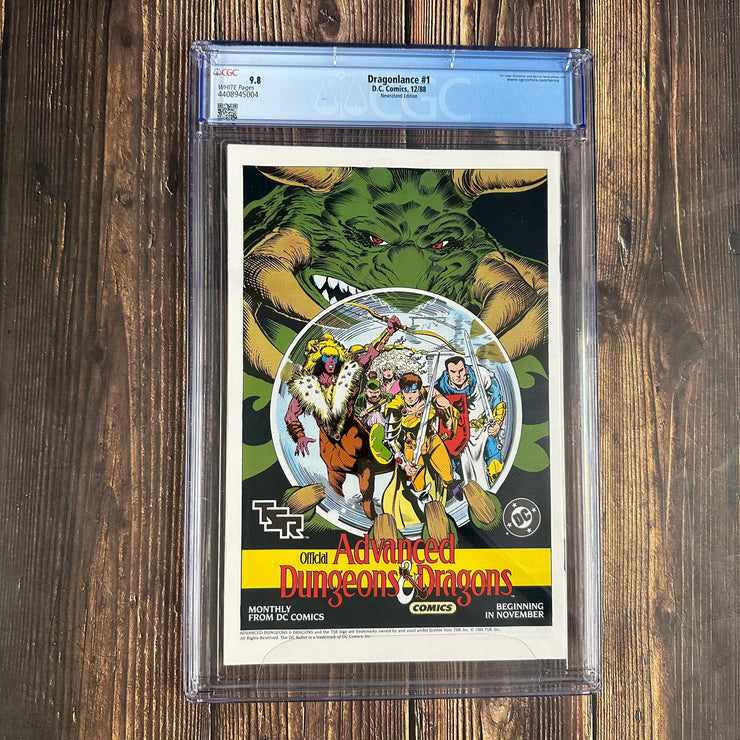 Dragonlance #1 CGC 9.8 Newsstand, Premiere issue of an ongoing series