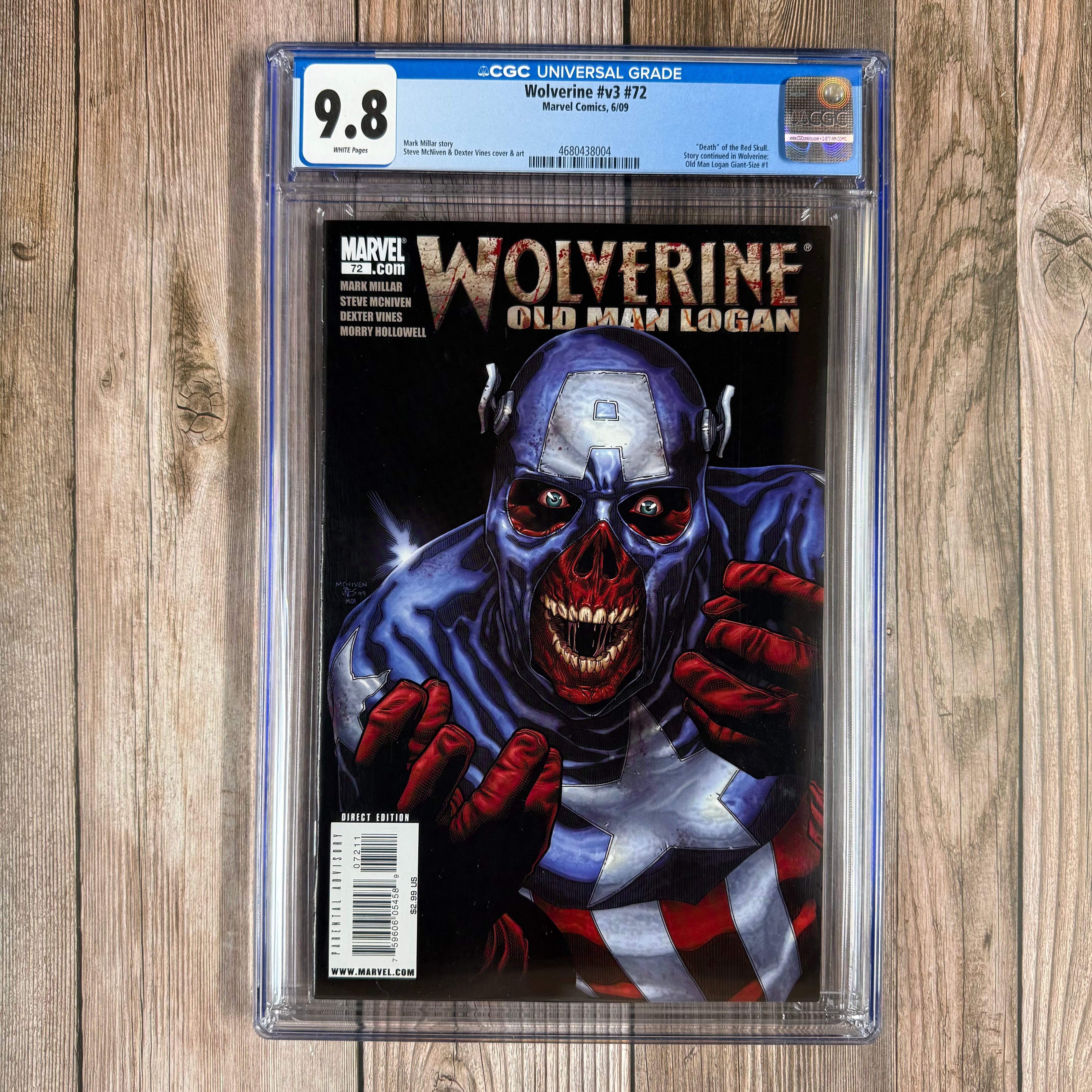 Wolverine #72 CGC 9.8 WP Introduction of Pym Falls (Cert 8004