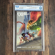 Rat Queens #1 CBCS 9.8 1:10 Variant cover art by Fiona Staples