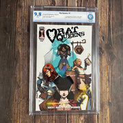 Rat Queens #1 CBCS 9.8 1st team app of the Rat Queens: Hannah, Violet, Dee & Betty