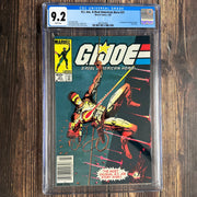 G.I. Joe, A Real American Hero #21 CGC 9.2 WP, Newsstand, 1st app of Storm Shadow