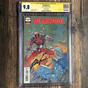 Deadpool #1 CGC 9.8 Signed by Rob Liefeld, 1:500 Remastered Edition