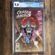 Captain America #700 CGC 9.8 1:500 Remastered Edition, Variant by Jim Lee