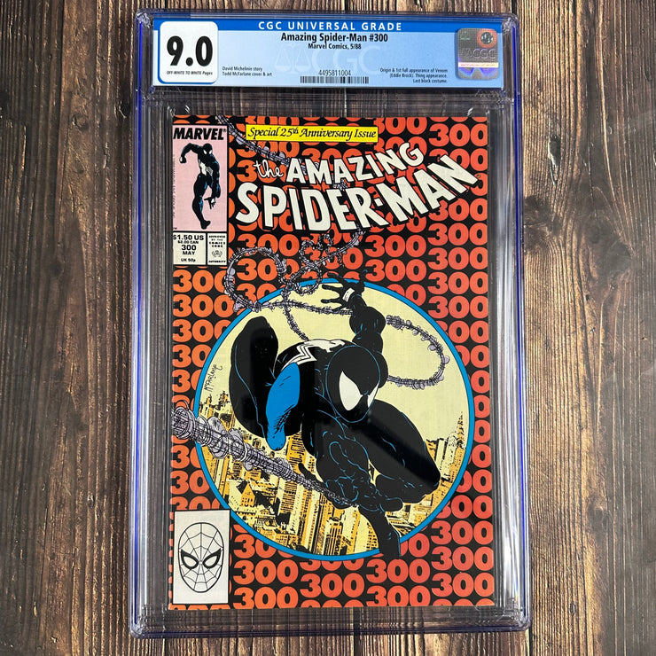 Amazing Spider-Man #300 CGC 9.0 1st full app of Venom