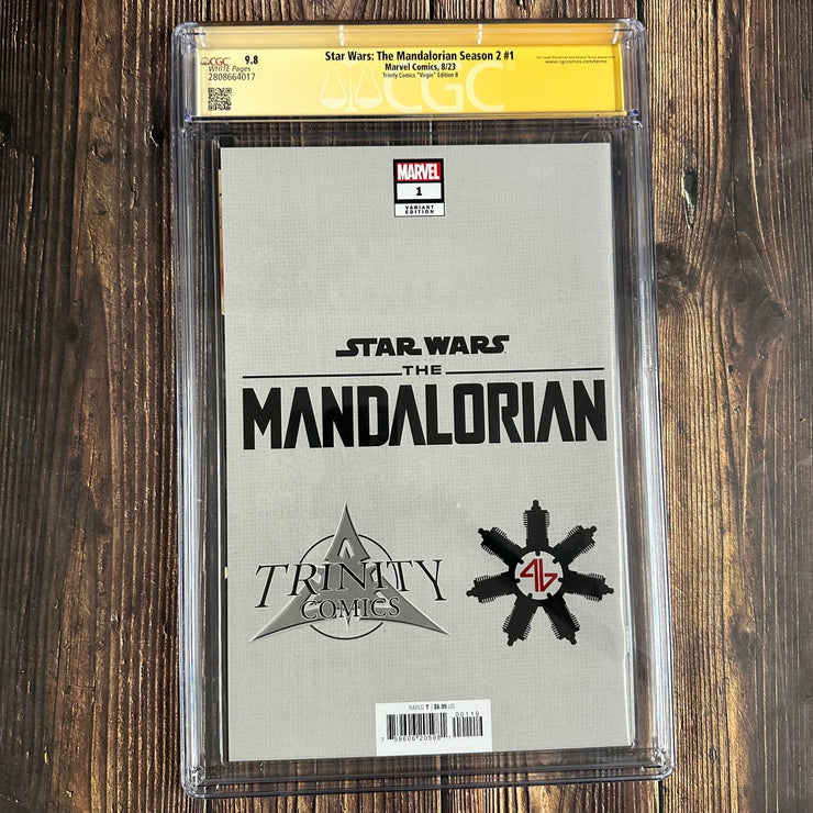 Star Wars: The Mandalorian Season 2 #1 CGC 9.8 Signed by Adi Granov