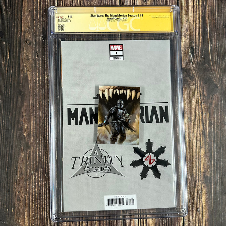 Star Wars: The Mandalorian Season 2 #1 CGC 9.8 Signed by Adi Granov