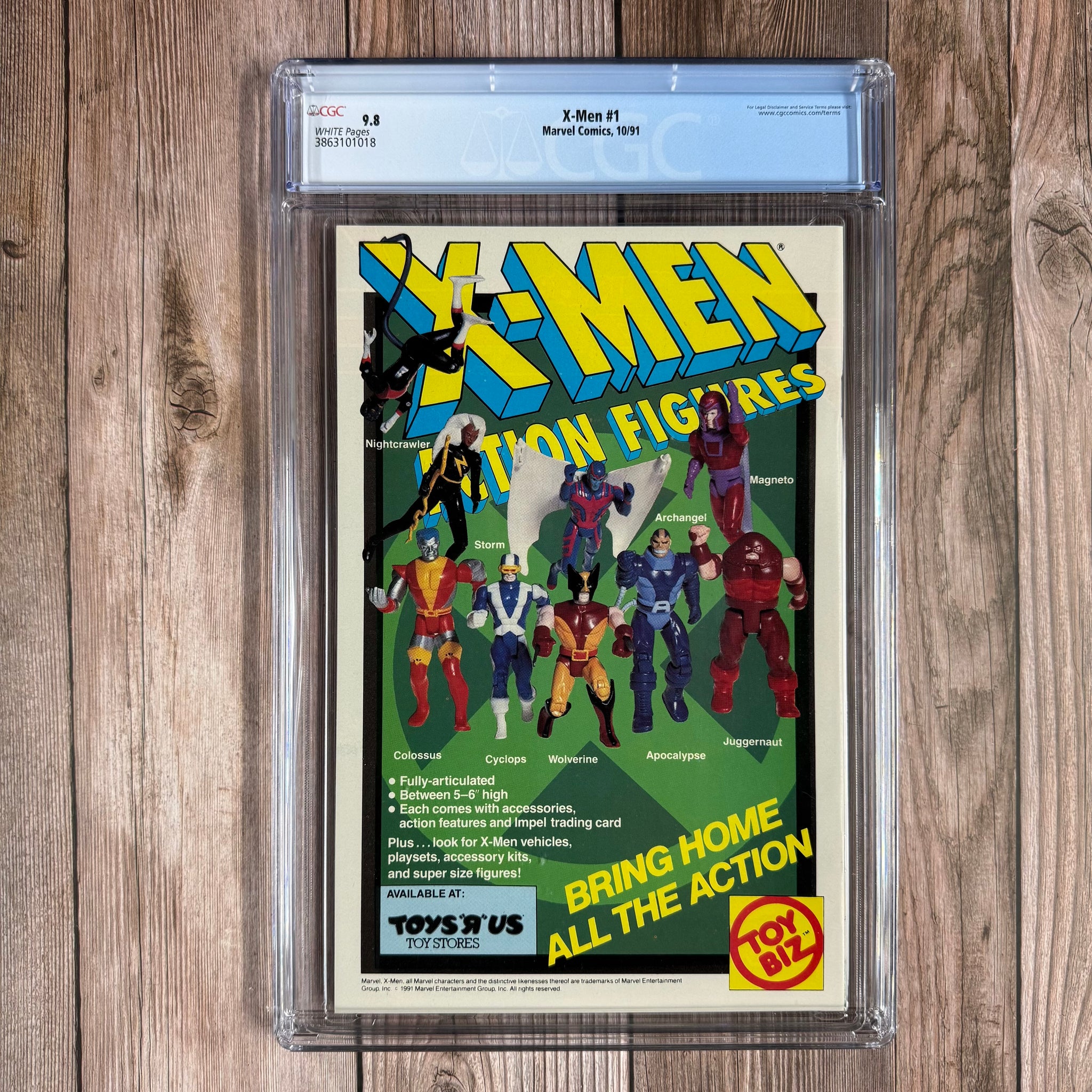 X-Men #1 CGC 9.8 WP 1st Team Appearance of the X-Men Blue, X-Men