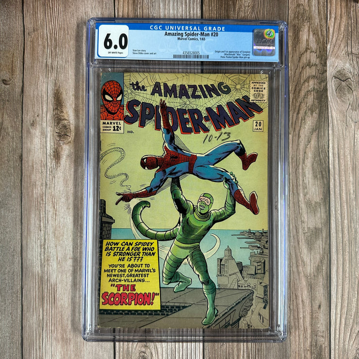 Amazing Spider-Man #20 CGC 6.0 1st appearance and origin of Scorpion