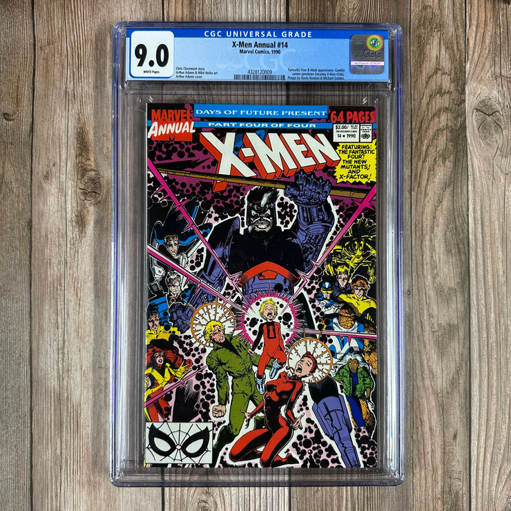 X-Men Annual #14 CGC 9.0 WP  Debatable 1st appearance of Gambit