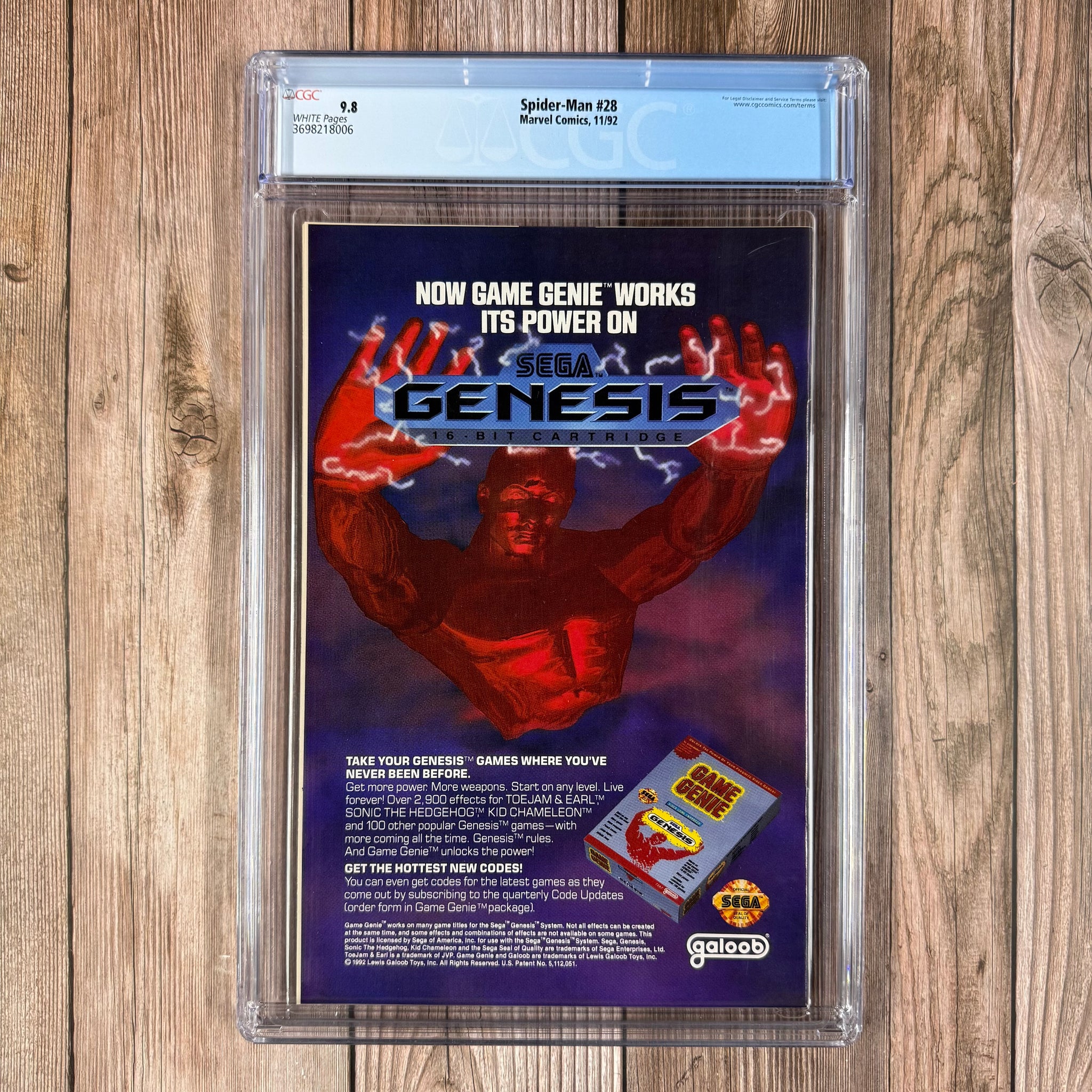 Spider-Man #28 CGC 9.8 WP Part 2 of 