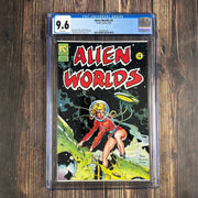 Alien Worlds #4 CGC 9.6 Cover art by Dave Stevens