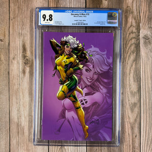 Uncanny X-Men #19 CGC 9.8 WP 1:100 Virgin Variant Cover by J. Scott Campbell and Sabine Rich (Cert 9020)