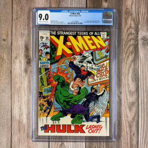 X-Men #66 CGC 9.0 Final appearance of the original team in the X-Men title (Cert 4002)