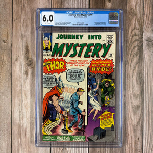Journey Into Mystery #99 CGC 6.0 WP 1st Full Appearance of Surtur, 1st Appearance and Origin of Mr. Hyde (Cert 4008)