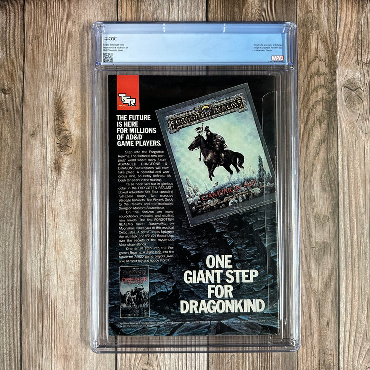 X-Factor #24 CGC 9.8 WP Custom Label, 1st cover and 2nd appearance of Angel as the Horseman, Death