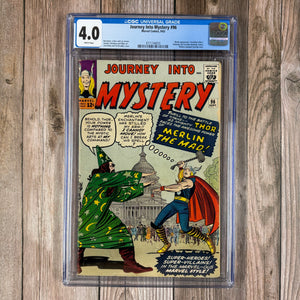 Journey Into Mystery #96 CGC 4.0 WP 1st Appearance of Mad Merlin  (Cert 4010)