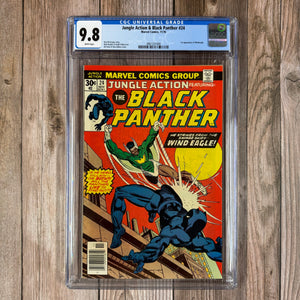 Jungle Action #24 CGC 9.8 WP 1st Appearance of Wind Eagle, Final issue of the series (Cert 1004)