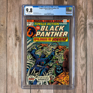 Jungle Action #18 CGC 9.8 WP 1st Appearance of Madam Slay, Conclusion of The Panther's Rage (Cert 8003)