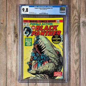 Jungle Action #14 CGC 9.8 WP Part 9 of the classic Panther's Rage story arc (Cert 0006)