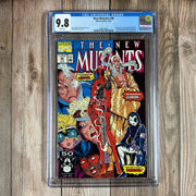 New Mutants #98 CGC 9.8 WP 1st appearance of Deadpool (Weapon X program), Copycat impersonating Domino & Gideon (The Externals)