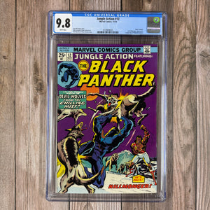 Jungle Action #12 CGC 9.8 WP 1st Appearance of Sombre, Erik Killmonger appearance (Cert 8003)