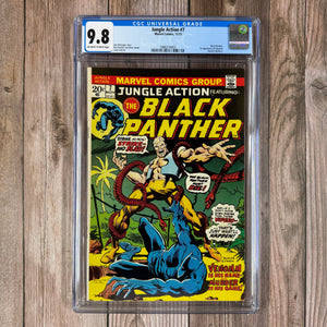 Jungle Action #7 CGC 9.8 1st Appearance of Venomm, 2nd Appearance of Erik Killmonger (Cert 6003)