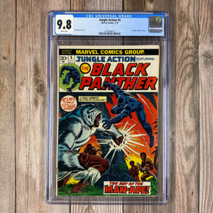 Jungle Action #5 CGC 9.8 WP 1st Black Panther in Title (Cert 0013)