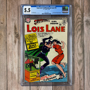 Superman's Girl Friend Lois Lane #70 CGC 5.5 1st Appearance of Catwoman in the Silver Age (Cert 2006)