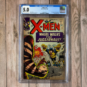 X-Men #13 CGC 5.0 2nd Appearance of the Juggernaut (Cert 9016)