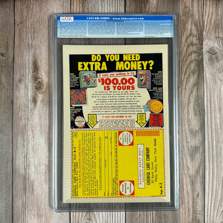 Amazing Adventures #11 CGC 9.6 WP 1st appearance of the Beast with fur.