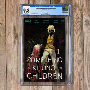 Something is Killing the Children #9 CGC 9.8 WP Second Printing, 1st Cover Appearance of Jessica Slaughter (Cert 6003)
