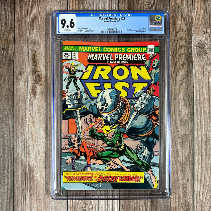 Marvel Premiere #21 CGC 9.6 WP 1st Appearance of Misty Knight