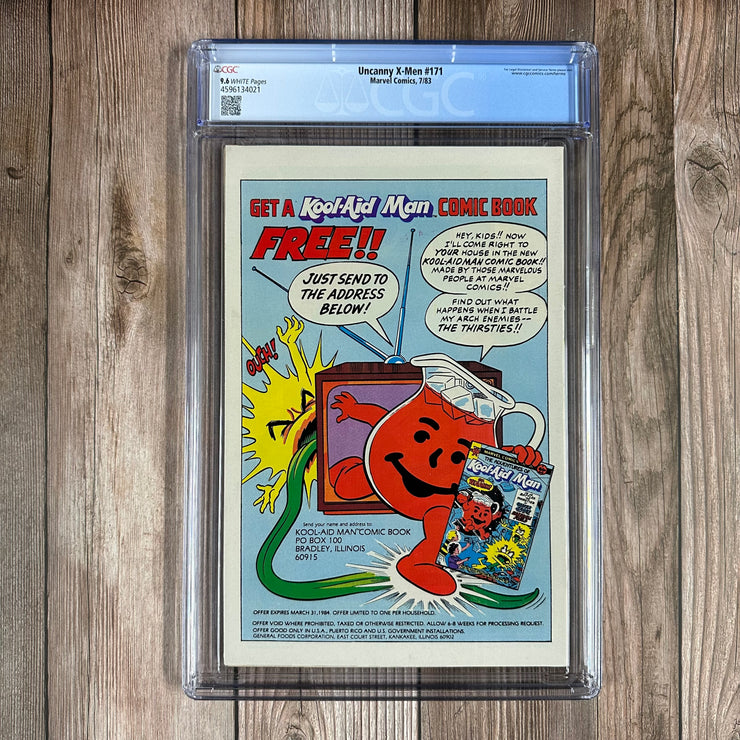 Uncanny X-Men #171 CGC 9.6 WP Rogue Joins the X-Men, Debut of Illyana Rasputin's Soulsword